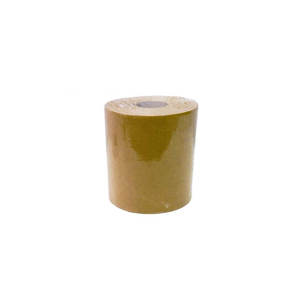 1 Case/12 Rolls Brown Kraft Paper Towel Roll Hardwound 8" x 600